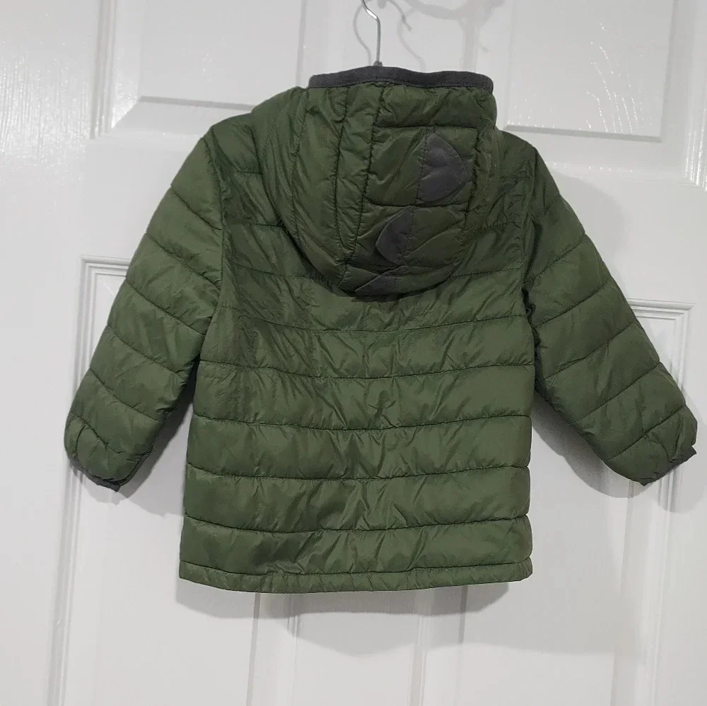 Baby Gap Desert Cactus 3D Upcycled Lightweight Puffer Jacket in Size 2T Years